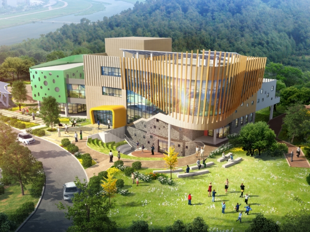 시립청소년 문화의집(조감도)